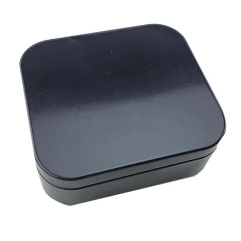 black metal box buy|black rectangle metal box.